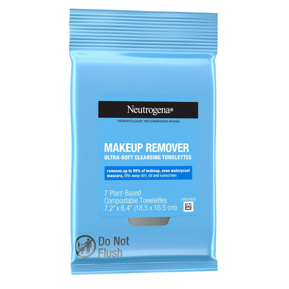 Neutrogena Make Up Remover Cleansing Towelette, 7 Ea
